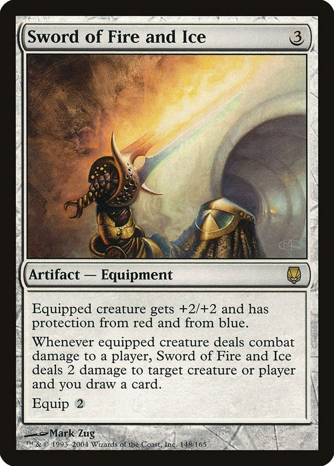 Image for Sword of Fire and Ice (Darksteel) (148) - Magic: The Gathering