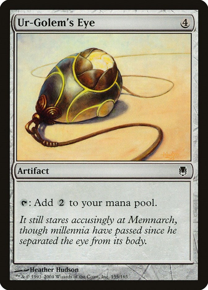 Image for Ur-Golem's Eye (Darksteel) (155) - Magic: The Gathering