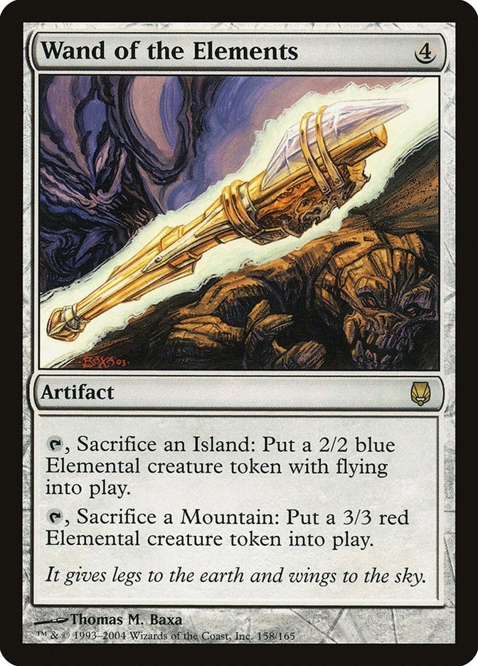 Image for Wand of the Elements (Darksteel) (158) - Magic: The Gathering