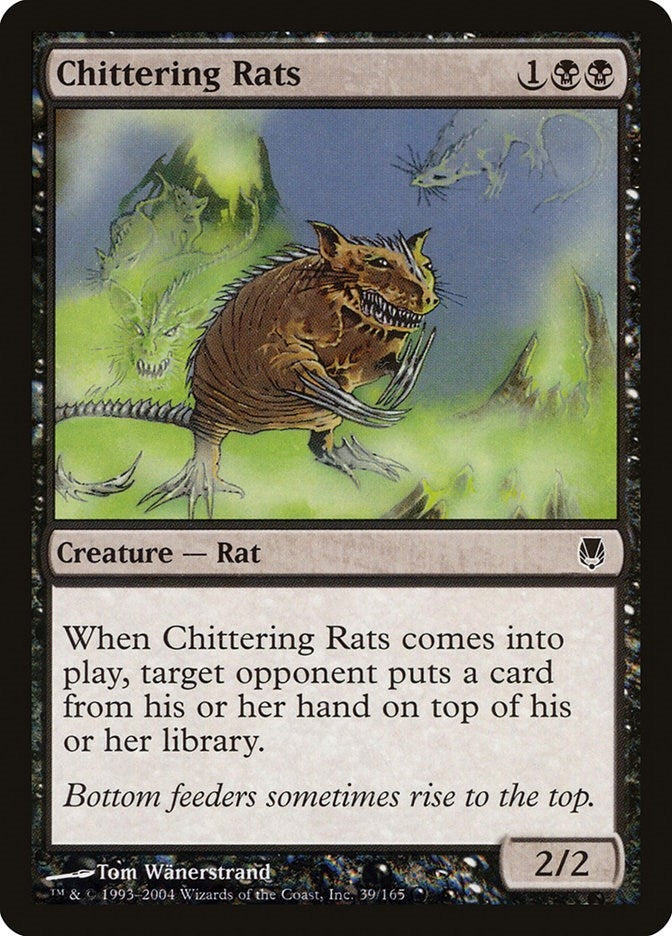 Image for Chittering Rats (Darksteel) (39) - Magic: The Gathering