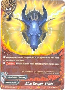 Image for Blue Dragon Shield (Unleash! Impact Dragon!!) (D-BT01/0025EN) - Future Card BuddyFight
