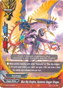 Image for Blue Sky Knights, Systemic Dagger Dragon (Unleash! Impact Dragon!!) (D-BT01/0053EN) - Future Card BuddyFight