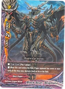 Image for Black Scar, Stigmata (Unleash! Impact Dragon!!) (D-BT01/0068EN) - Future Card BuddyFight