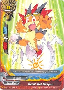 Image for Born! Bal Dragon (Unleash! Impact Dragon!!) (D-BT01/0088EN) - Future Card BuddyFight