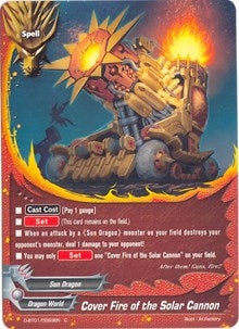 Image for Cover Fire of the Solar Cannon (Unleash! Impact Dragon!!) (D-BT01/0093EN) - Future Card BuddyFight