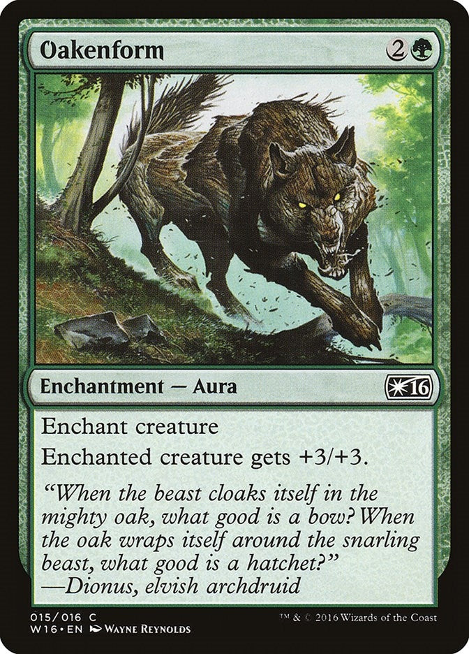 Image for Oakenform (Welcome Deck 2016) (15) - Magic: The Gathering