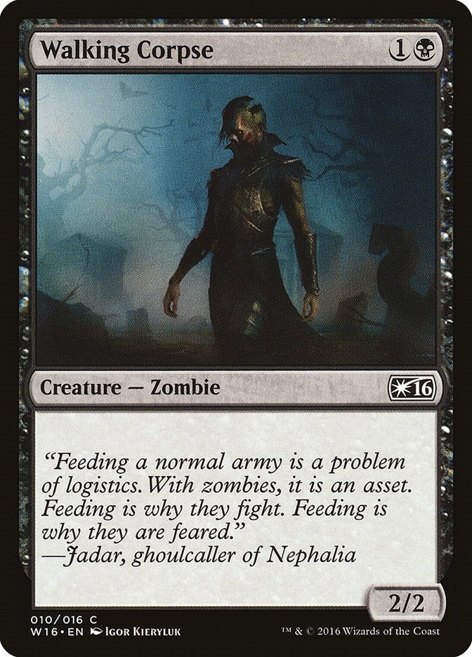 Image for Walking Corpse (Welcome Deck 2016) (10) - Magic: The Gathering