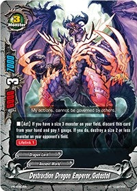 Image for Destruction Dragon Emperor, Gatastol (Promo Cards) (PR/0083EN) - Future Card BuddyFight