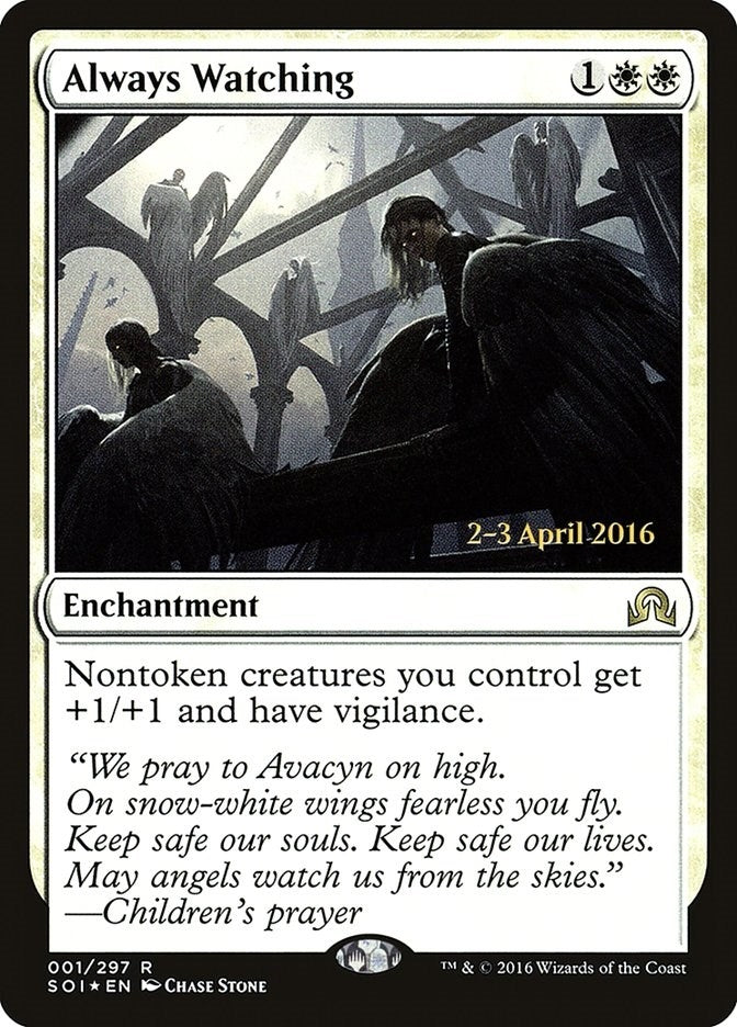 Image for Always Watching (Prerelease Cards) (1) - Magic: The Gathering