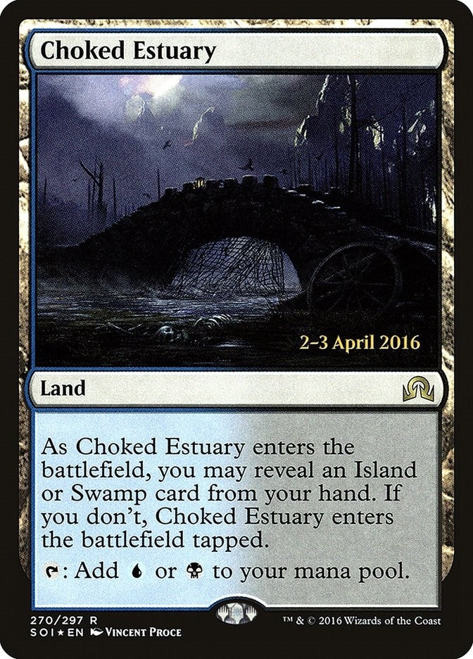 Image for Choked Estuary (Prerelease Cards) (270) - Magic: The Gathering