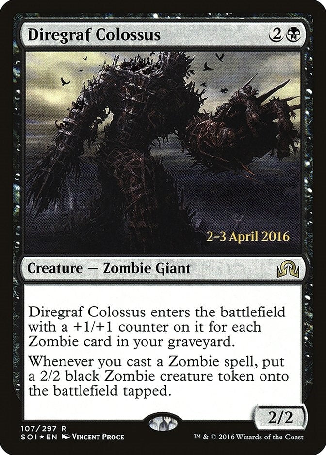 Image for Diregraf Colossus (Prerelease Cards) (107) - Magic: The Gathering