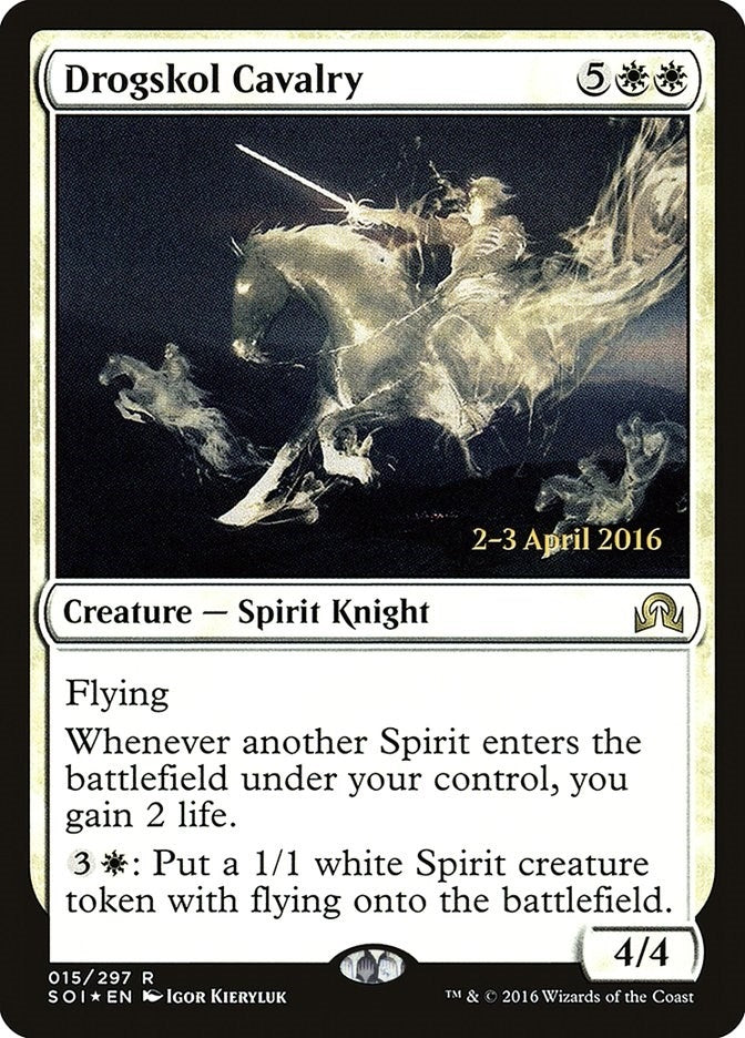 Image for Drogskol Cavalry (Prerelease Cards) (15) - Magic: The Gathering