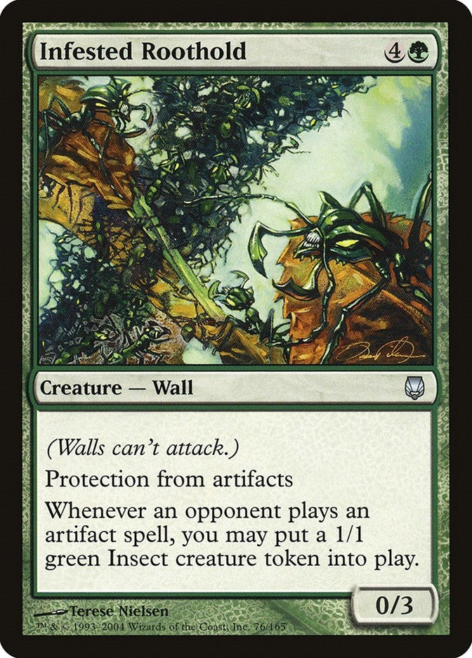Image for Infested Roothold (Darksteel) (76) - Magic: The Gathering