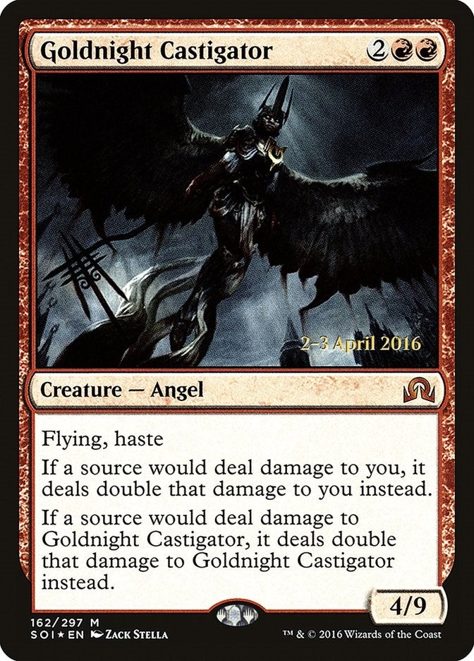 Image for Goldnight Castigator (Prerelease Cards) (162) - Magic: The Gathering