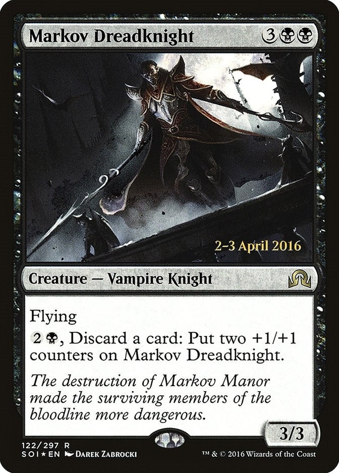 Image for Markov Dreadknight (Prerelease Cards) (122) - Magic: The Gathering