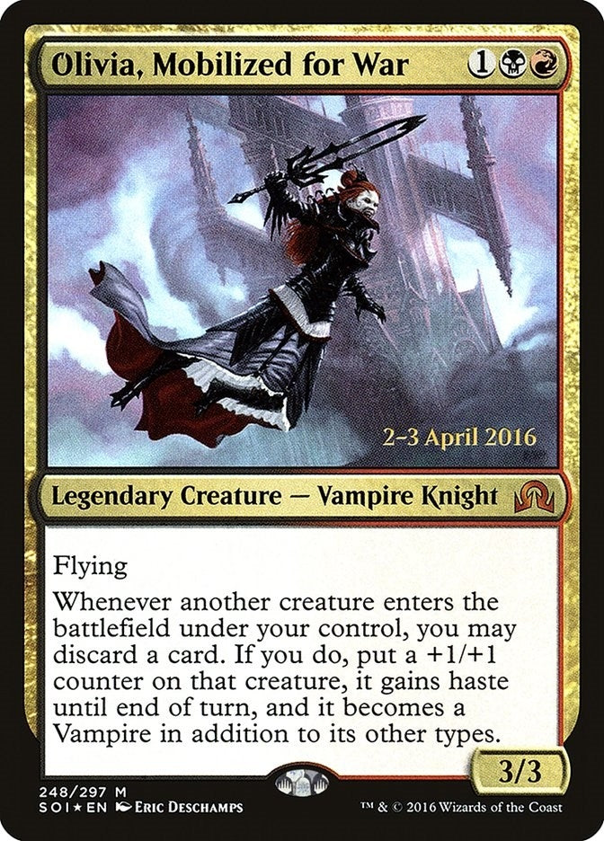 Image for Olivia, Mobilized for War (Prerelease Cards) (248) - Magic: The Gathering