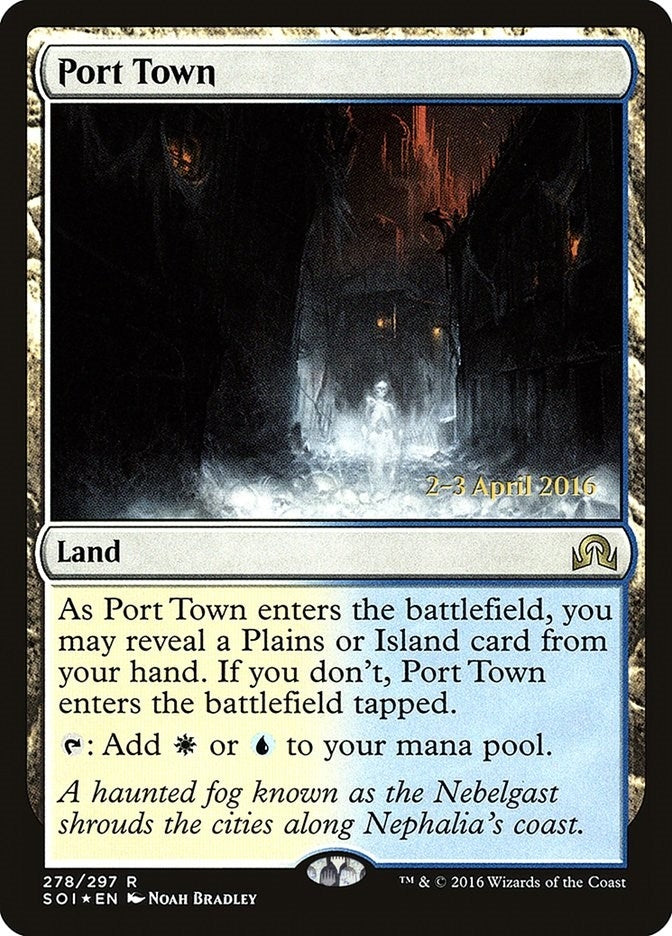 Image for Port Town (Prerelease Cards) (278) - Magic: The Gathering