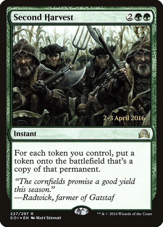 Image for Second Harvest (Prerelease Cards) (227) - Magic: The Gathering