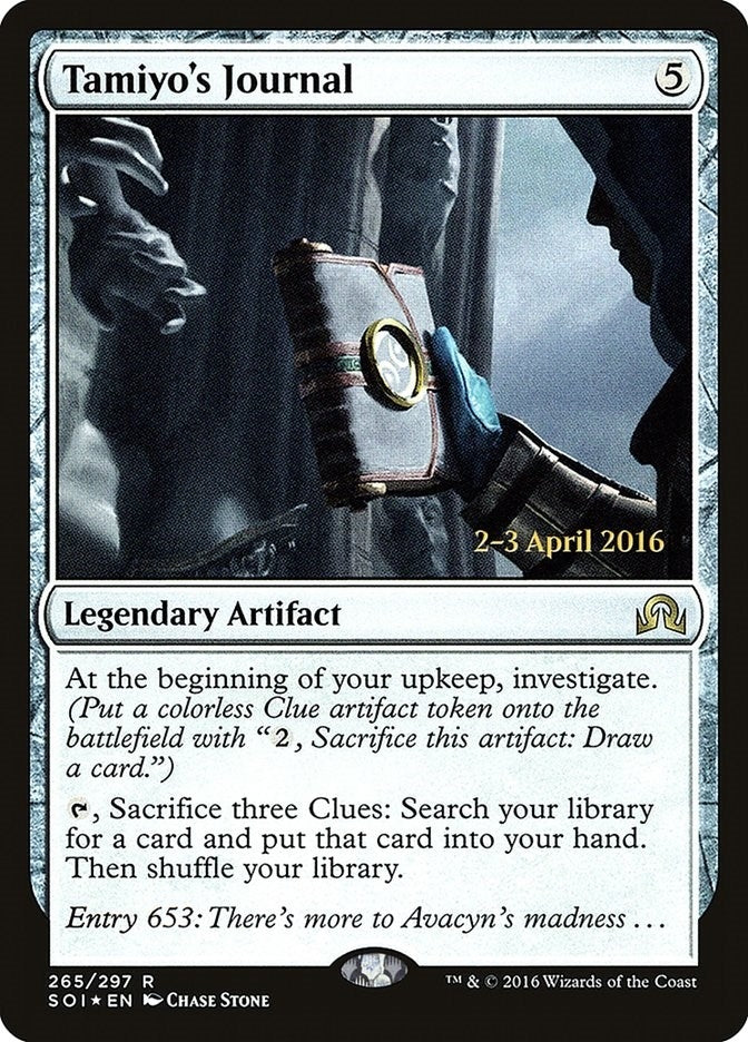 Image for Tamiyo's Journal (Entry 653) (Prerelease Cards) (265) - Magic: The Gathering