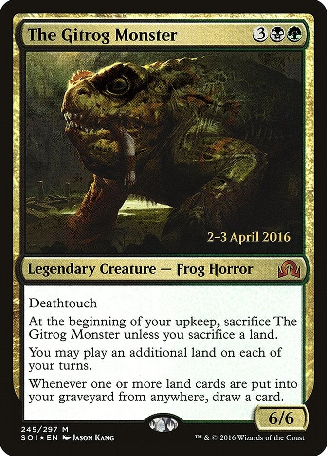 Image for The Gitrog Monster (Prerelease Cards) (245) - Magic: The Gathering