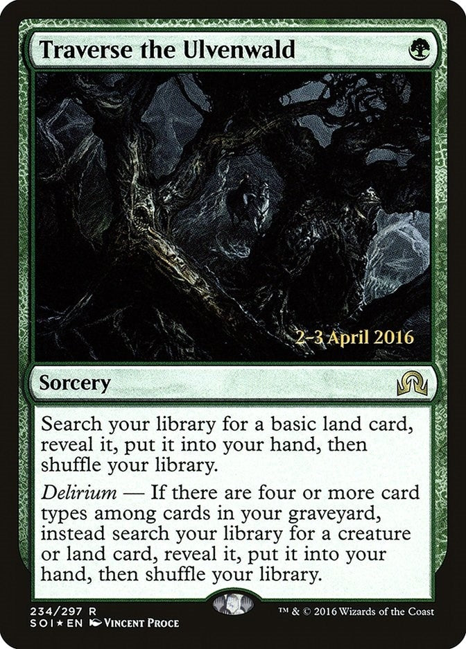 Image for Traverse the Ulvenwald (Prerelease Cards) (234) - Magic: The Gathering