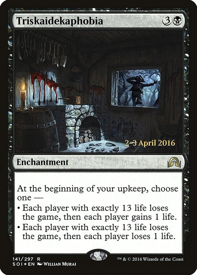 Image for Triskaidekaphobia (Prerelease Cards) (141) - Magic: The Gathering