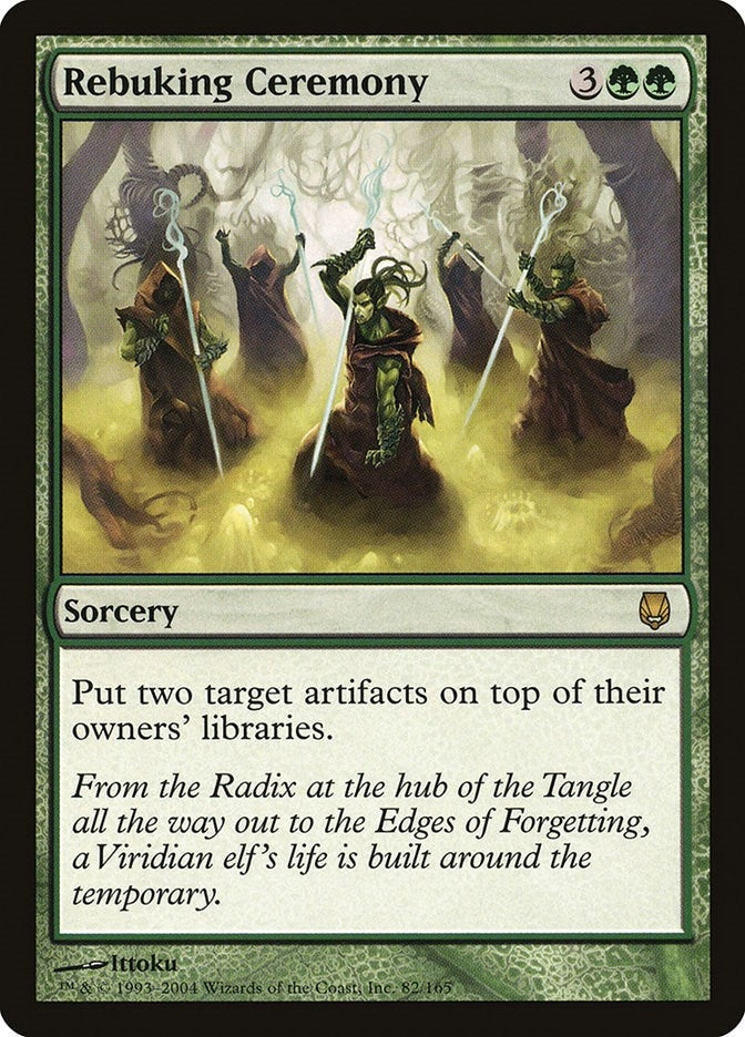 Image for Rebuking Ceremony (Darksteel) (82) - Magic: The Gathering