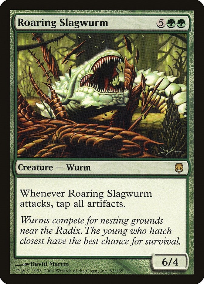 Image for Roaring Slagwurm (Darksteel) (83) - Magic: The Gathering