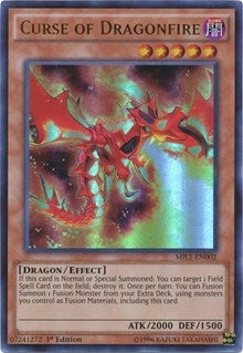 Image for Curse of Dragonfire (Millennium Pack) (MIL1-EN002) - YuGiOh