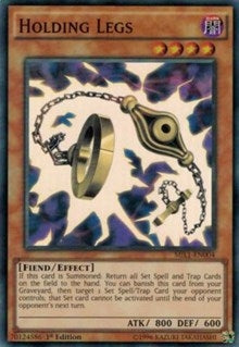 Image for Holding Legs (Millennium Pack) (MIL1-EN004) - YuGiOh