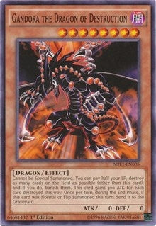 Image for Gandora the Dragon of Destruction (Millennium Pack) (MIL1-EN005) - YuGiOh