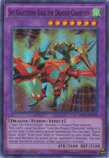 Image for Sky Galloping Gaia the Dragon Champion (Millennium Pack) (MIL1-EN010) - YuGiOh