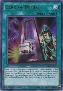 Image for Card of Demise (Millennium Pack) (MIL1-EN014) - YuGiOh