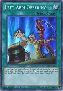 Image for Left Arm Offering (Millennium Pack) (MIL1-EN015) - YuGiOh