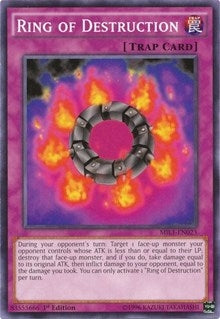 Image for Ring of Destruction (Millennium Pack) (MIL1-EN023) - YuGiOh