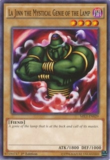 Image for La Jinn the Mystical Genie of the Lamp (Millennium Pack) (MIL1-EN029) - YuGiOh
