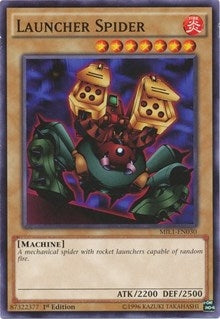 Image for Launcher Spider (Millennium Pack) (MIL1-EN030) - YuGiOh