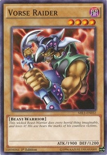 Image for Vorse Raider (Millennium Pack) (MIL1-EN032) - YuGiOh