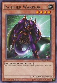 Image for Panther Warrior (Millennium Pack) (MIL1-EN036) - YuGiOh