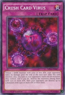 Image for Crush Card Virus (Millennium Pack) (MIL1-EN047) - YuGiOh