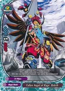 Image for Fallen Angel of Rage, Beleth (Dragon Chief) (BT01/0052EN) - Future Card BuddyFight