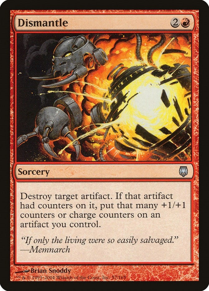 Image for Dismantle (Darksteel) (57) - Magic: The Gathering