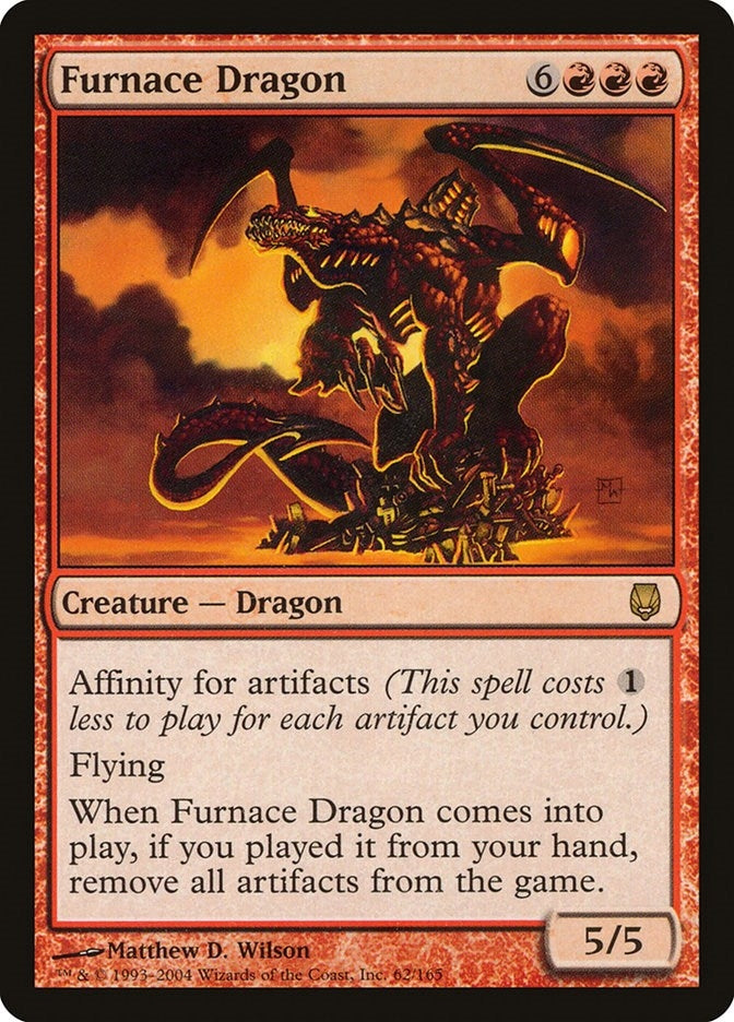 Image for Furnace Dragon (Darksteel) (62) - Magic: The Gathering
