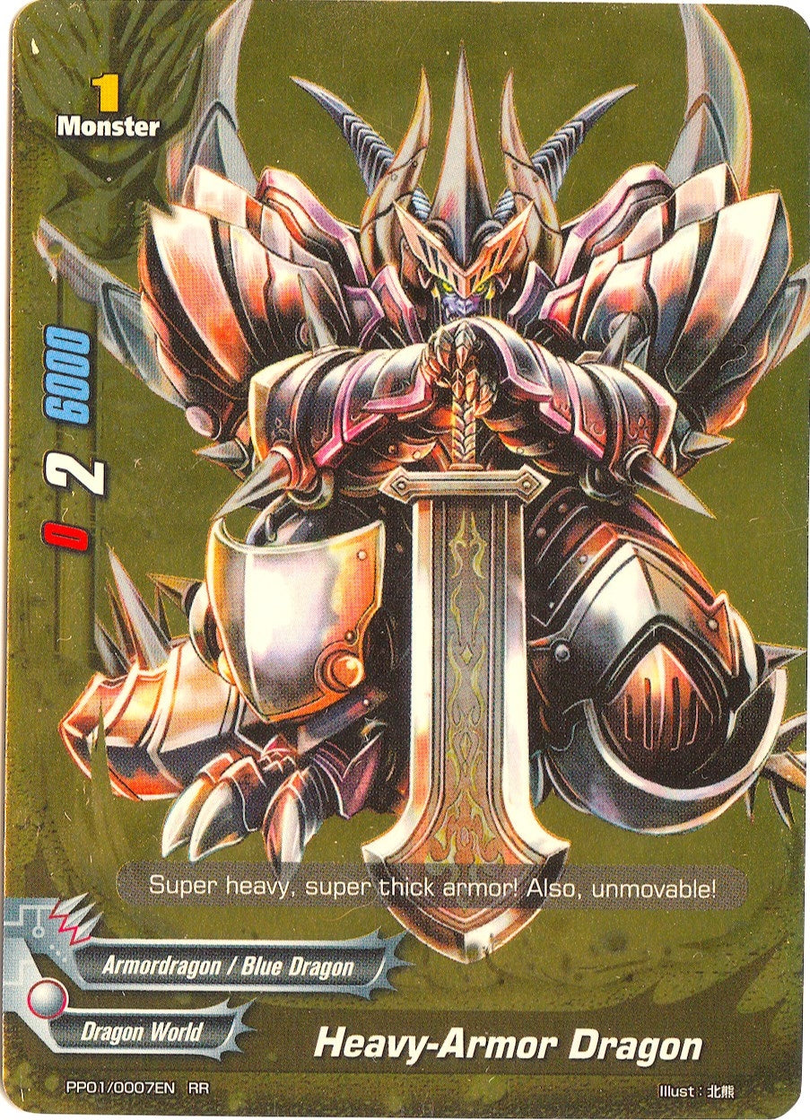 Image for Heavy-Armor Dragon (Golden Buddy Pack ver.E) (PP01/0007EN) - Future Card BuddyFight
