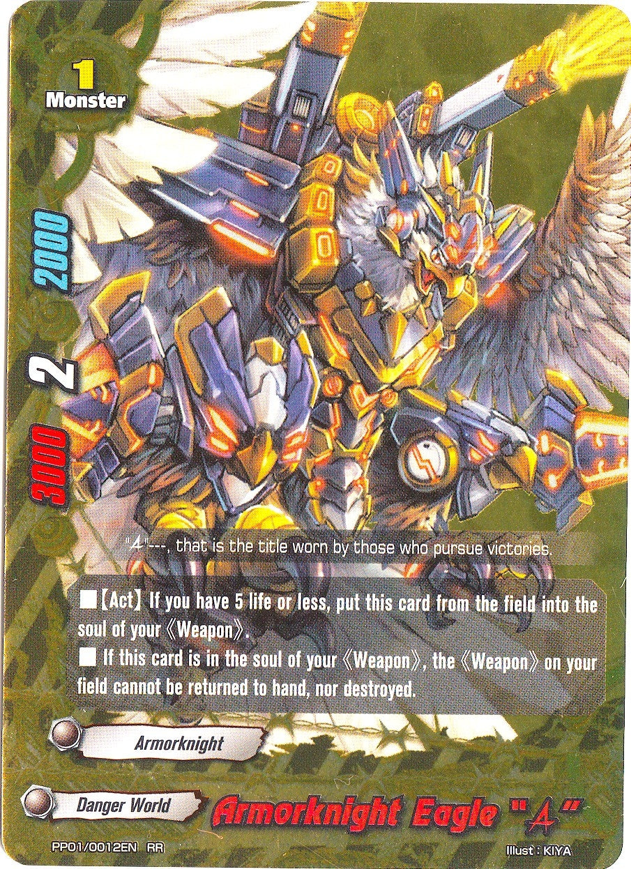 Image for Armorknight Eagle "A" (Golden Buddy Pack ver.E) (PP01/0012EN) - Future Card BuddyFight