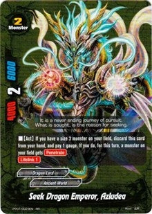 Image for Seek Dragon Emperor, Azludea (Golden Buddy Pack ver.E) (PP01/0023EN) - Future Card BuddyFight