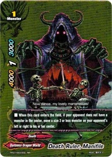 Image for Death Ruler, Manifile (Golden Buddy Pack ver.E) (PP01/0037EN) - Future Card BuddyFight