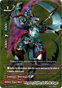 Image for Purgatory Knights, Eval Grebe Dragon (Golden Buddy Pack ver.E) (PP01/0039EN) - Future Card BuddyFight