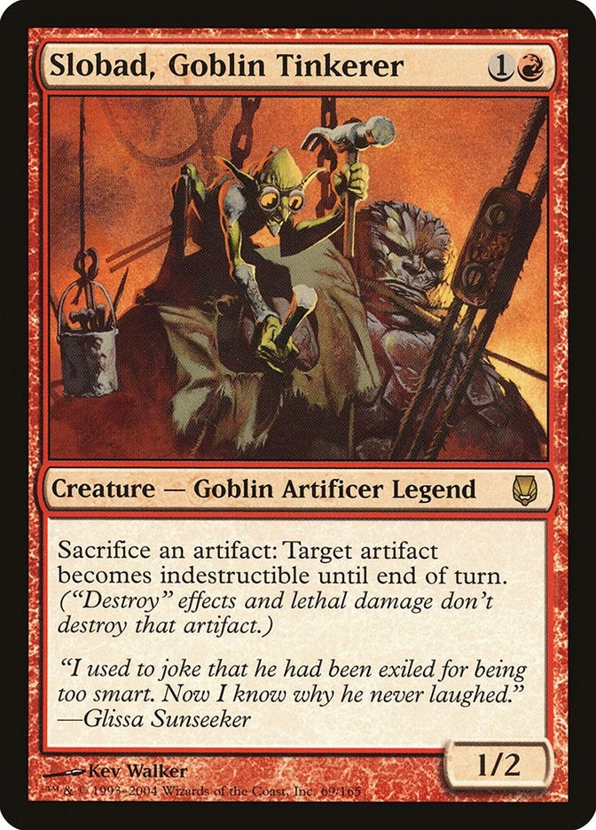 Image for Slobad, Goblin Tinkerer (Darksteel) (69) - Magic: The Gathering