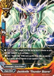 Image for Jackknife "Thunder Storm" (Character Pack Vol.1: Burning Valor) (CP01/0010EN) - Future Card BuddyFight
